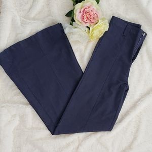 Denim high waist super flare
